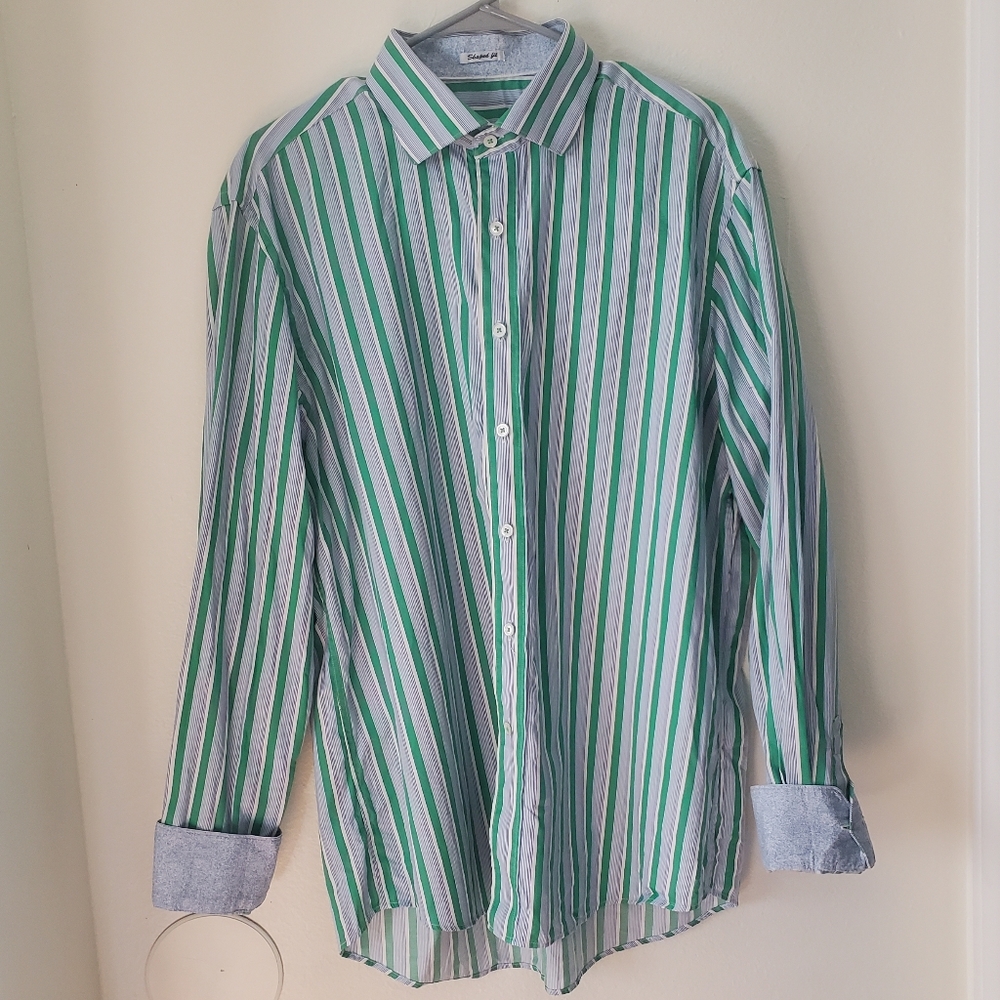 Bugatchi cotton mens botton down